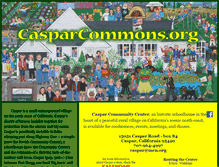 Tablet Screenshot of casparcommons.org